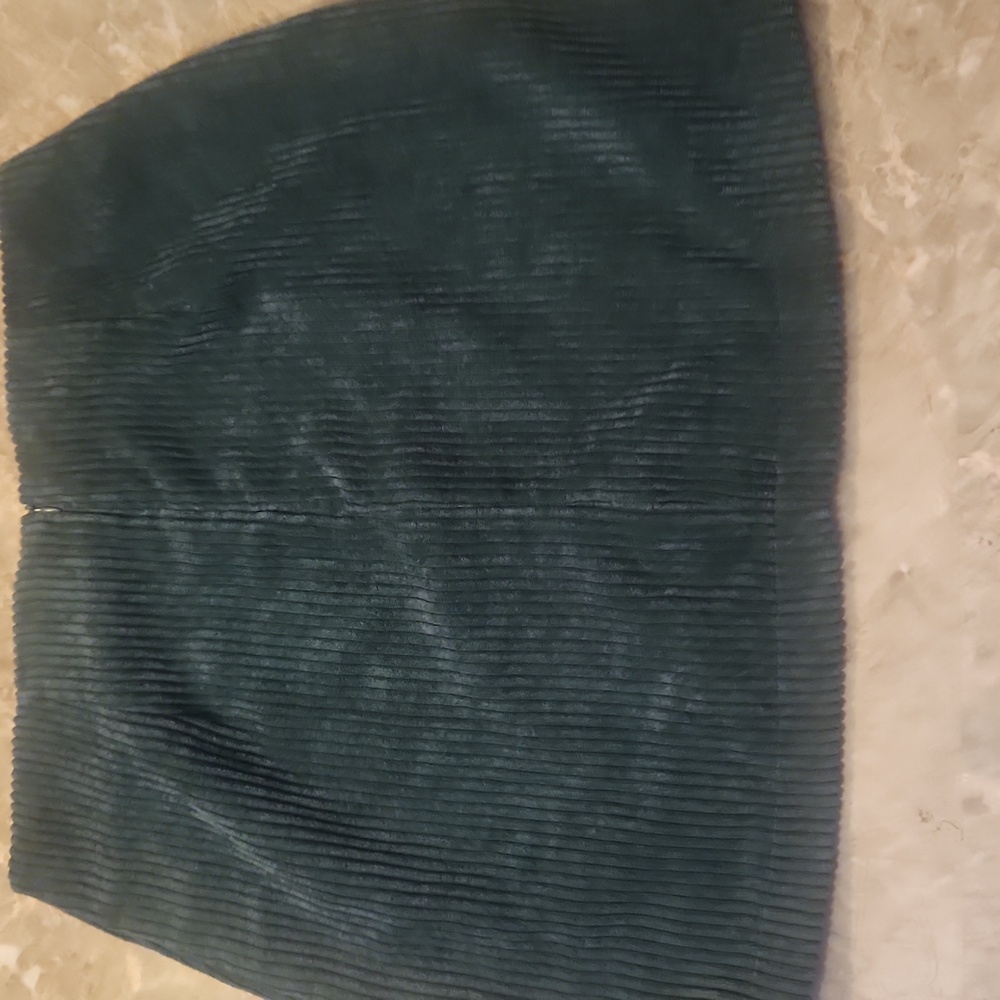 Lulu's Emerald Green  Corduroy Mini Skirt - Picture 6 of 6
